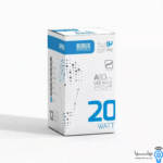 جعبه و بسته بندی لامپ بروکس 20 وات