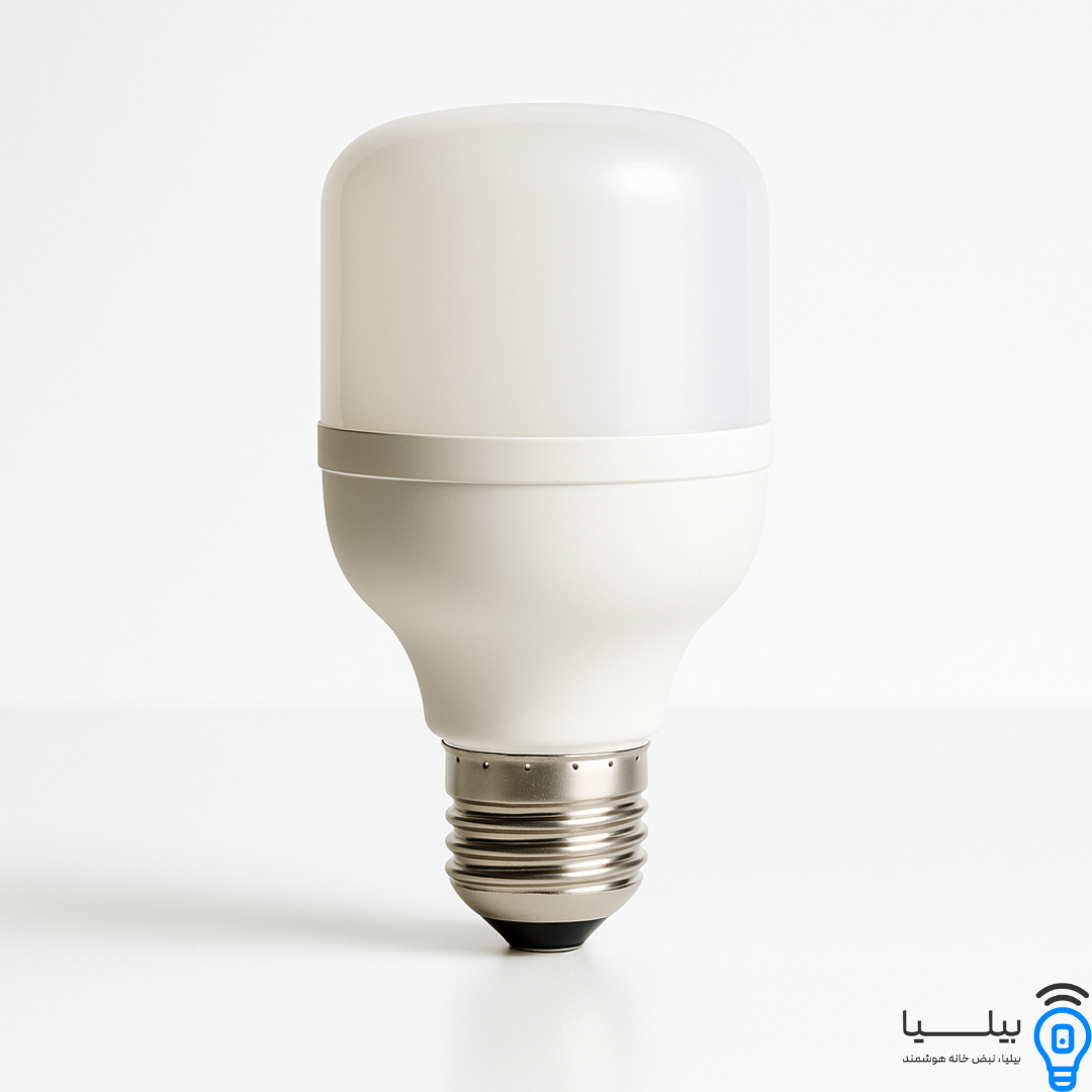 لامپ LED ۲۰ وات ستاره غرب آسیا، پایه E27، نور سفید مهتابی