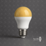 لامپ ال ای دی رنگی 7 وات پارس شعاع رنگ آفتابی