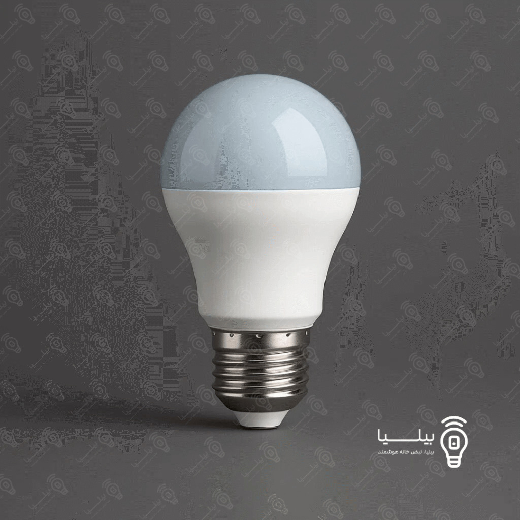 لامپ ال ای دی رنگی 7 وات پارس شعاع رنگ یخی