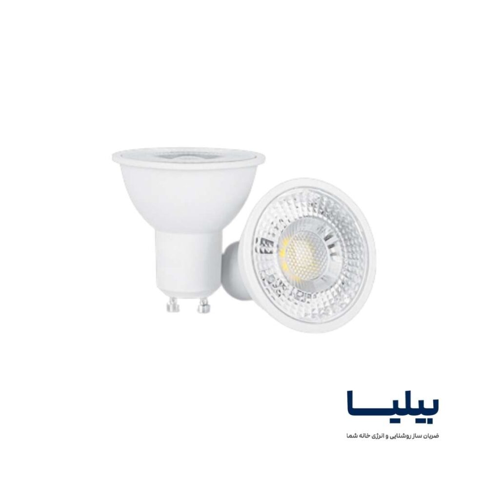 لامپ LED (GU10) 6 وات برند پارس شعاع توس