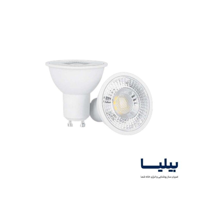 لامپ LED (GU10) 6 وات برند پارس شعاع توس