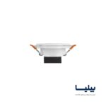 چراغ سقفی توکار دایره ای 12 وات مدل گلاریس برند پارس شعاع