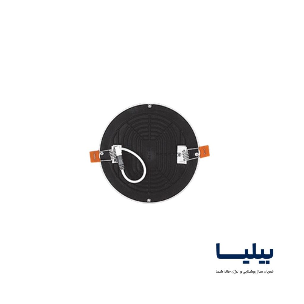 پنل سقفی توکار دایره ای 12 وات مدل اسلیم برند پارس شعاع توس