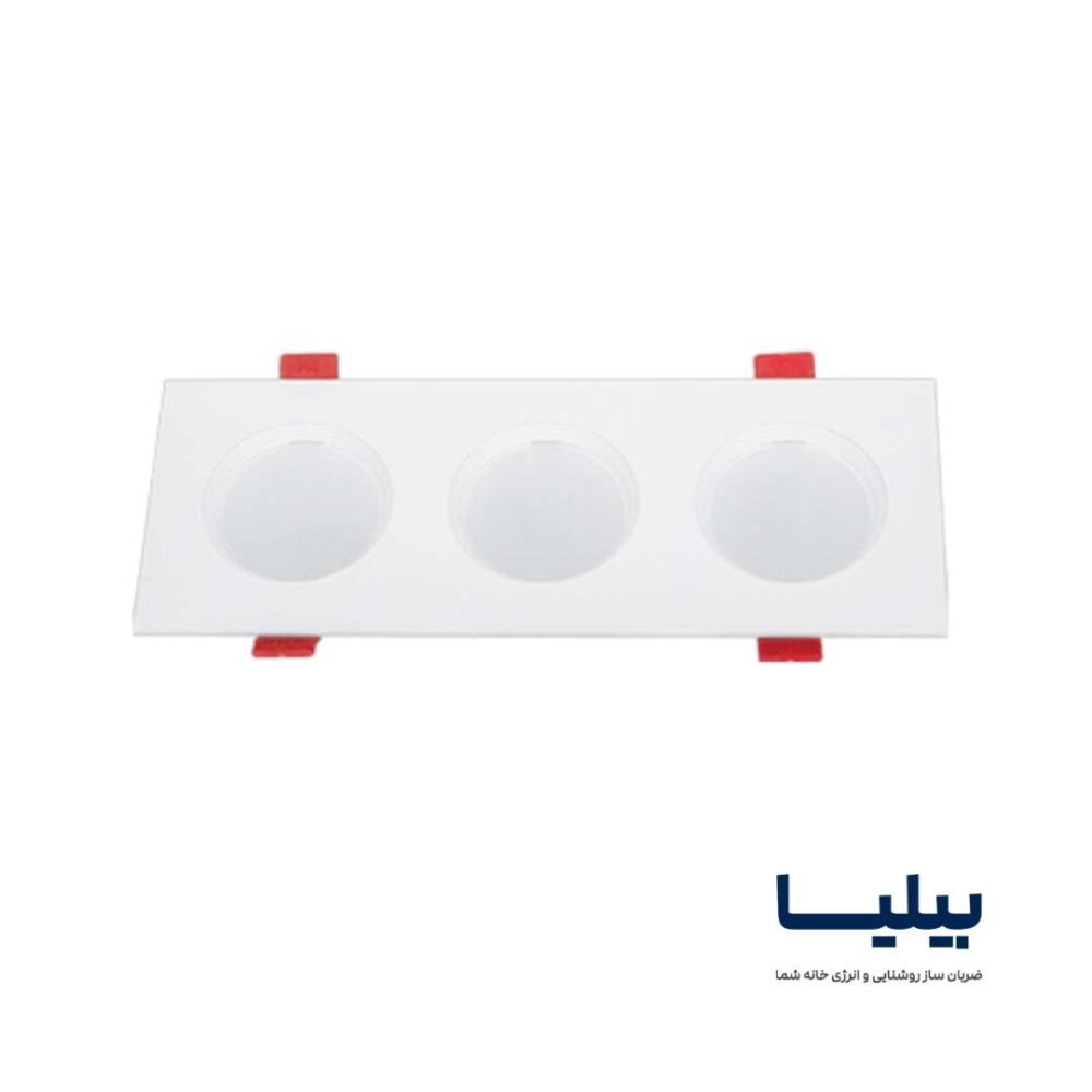 پنل سقفی توکار دایره ای (5 در 3) وات مدل سولاریس برند پارس شعاع توس