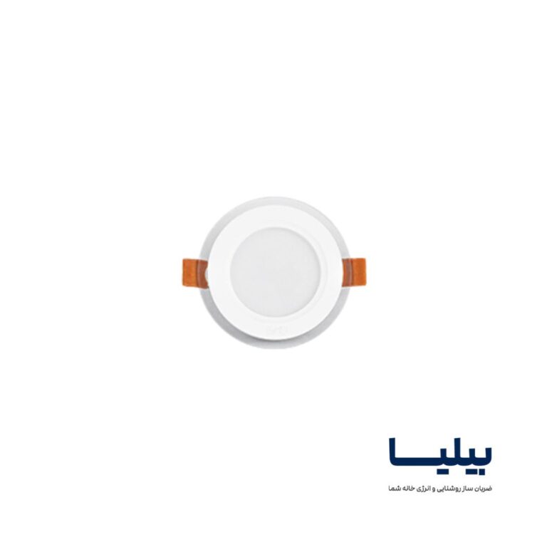 پنل سقفی توکار دایره ای 9 وات گلاریس