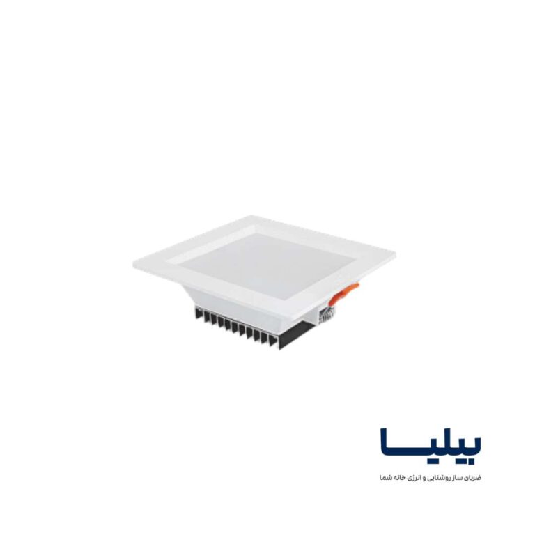 پنل سقفی توکار مربعی 12 وات مدل سولاریس برند پارس شعاع توس