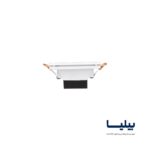 پنل سقفی توکار مربعی 9 وات گلاریس پارس شعاع توس