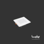 پنل سقفی توکار مربعی 9 وات گلاریس پارس شعاع توس