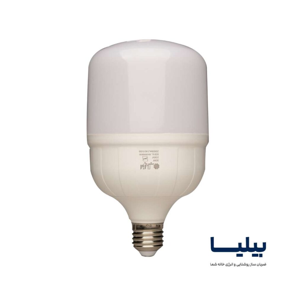 لامپ LED استوانه ای 30 وات برند افراتاب