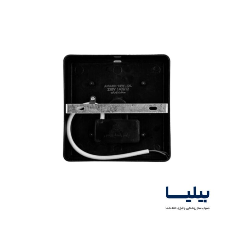 پنل روکار مربعی 12 وات مدل آوش برند پارس شعاع توس