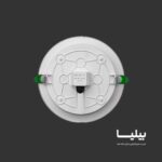 چراغ سنسوردار دایره ای 18 وات مدل سیوان برند پارس شعاع توس