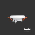 چراغ سنسوردار دایره ای 7 وات مدل آبسان برند پارس شعاع توس