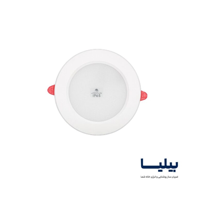 چراغ سنسوردار دایره ای 7 وات مدل سیوان برند پارس شعاع توس