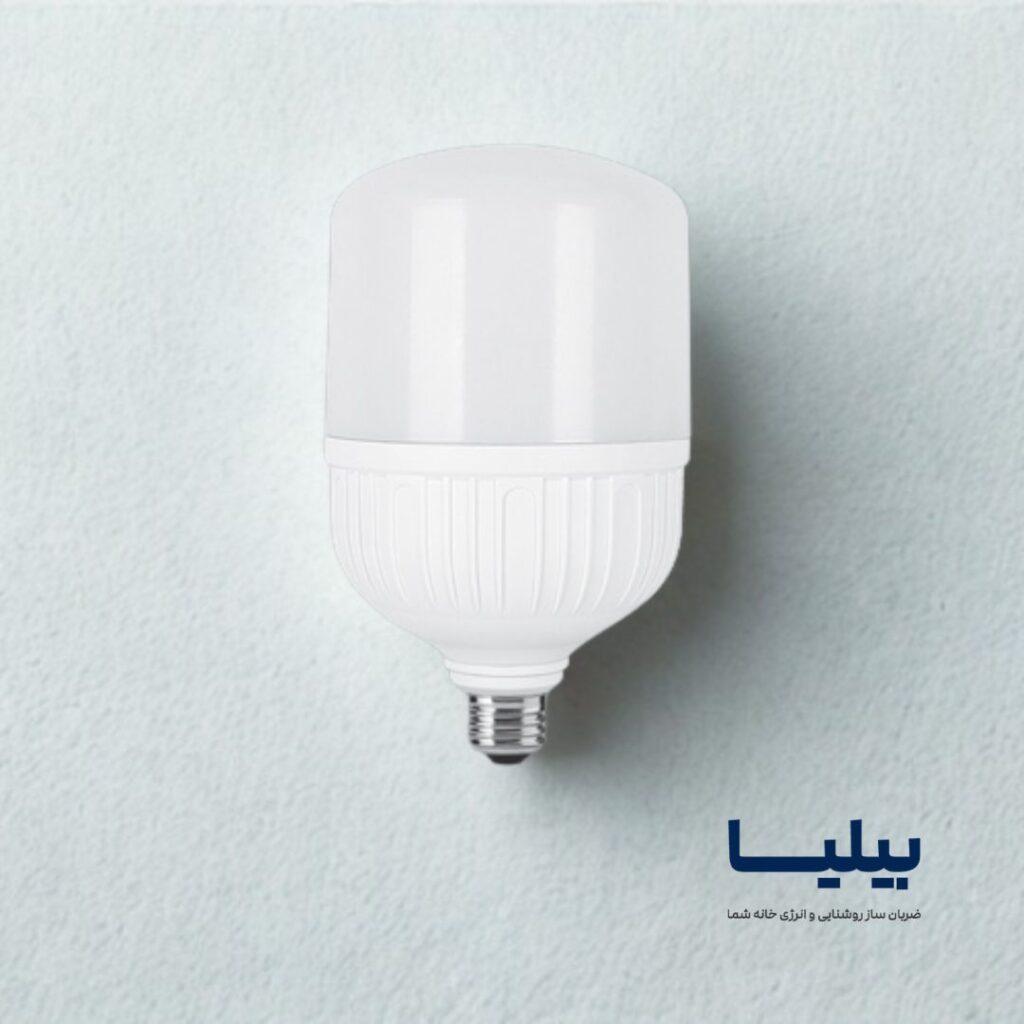 لامپ ال ای دی استوانه ای 30 وات برند پارس شعاع توس
