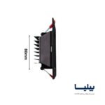 پنل سقفی توکار مربعی 9 وات مدل سولاریس برند پارس شعاع توس