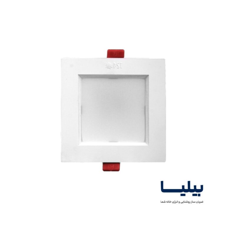 پنل سقفی توکار مربعی 9 وات مدل سولاریس برند پارس شعاع توس