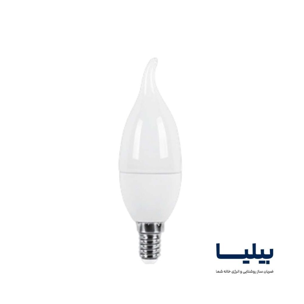 لامپ led اشکی مات 6 وات برند پارس شعاع توس