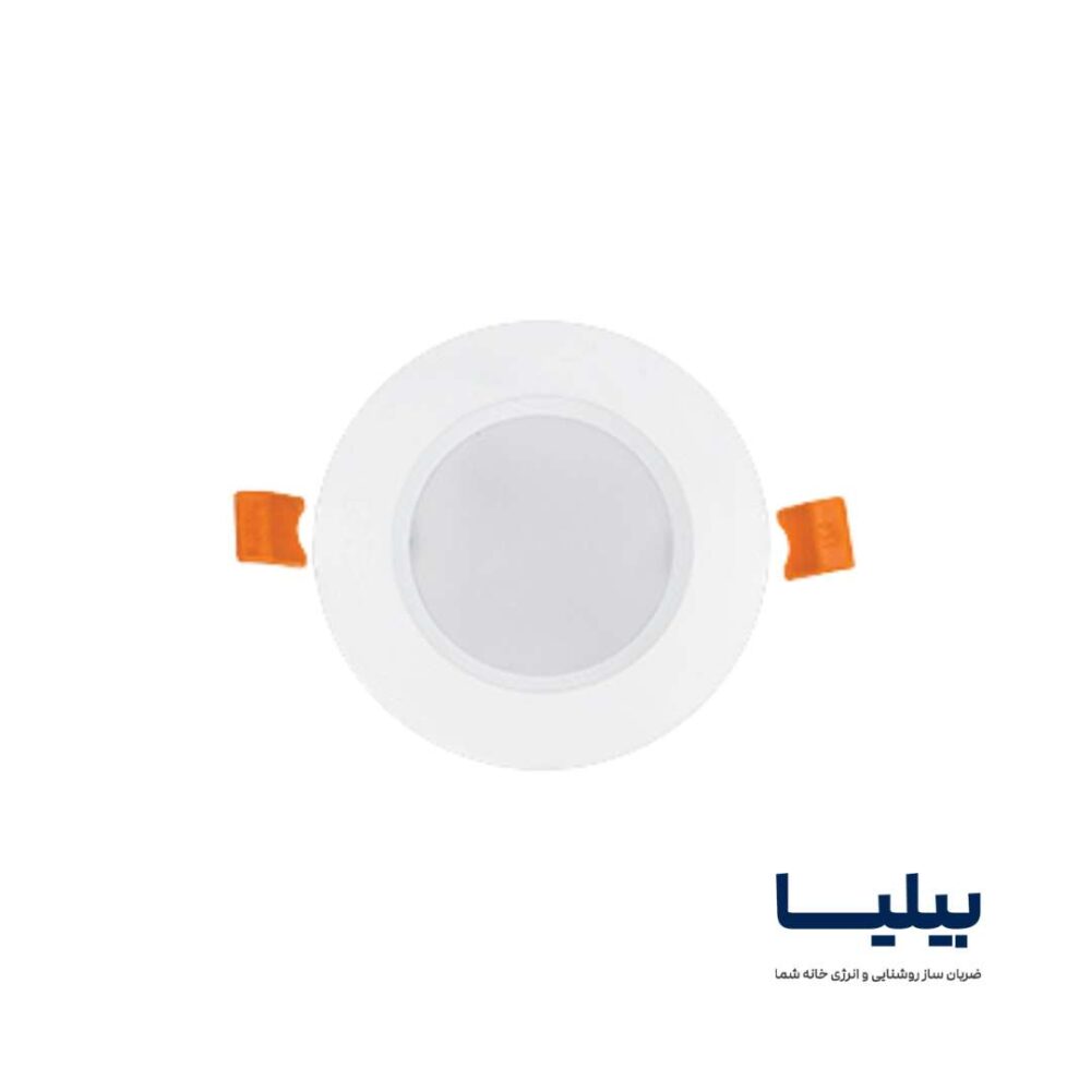 پنل سقفی توکار دایره ای 9 وات سولاریس پارس شعاع توس