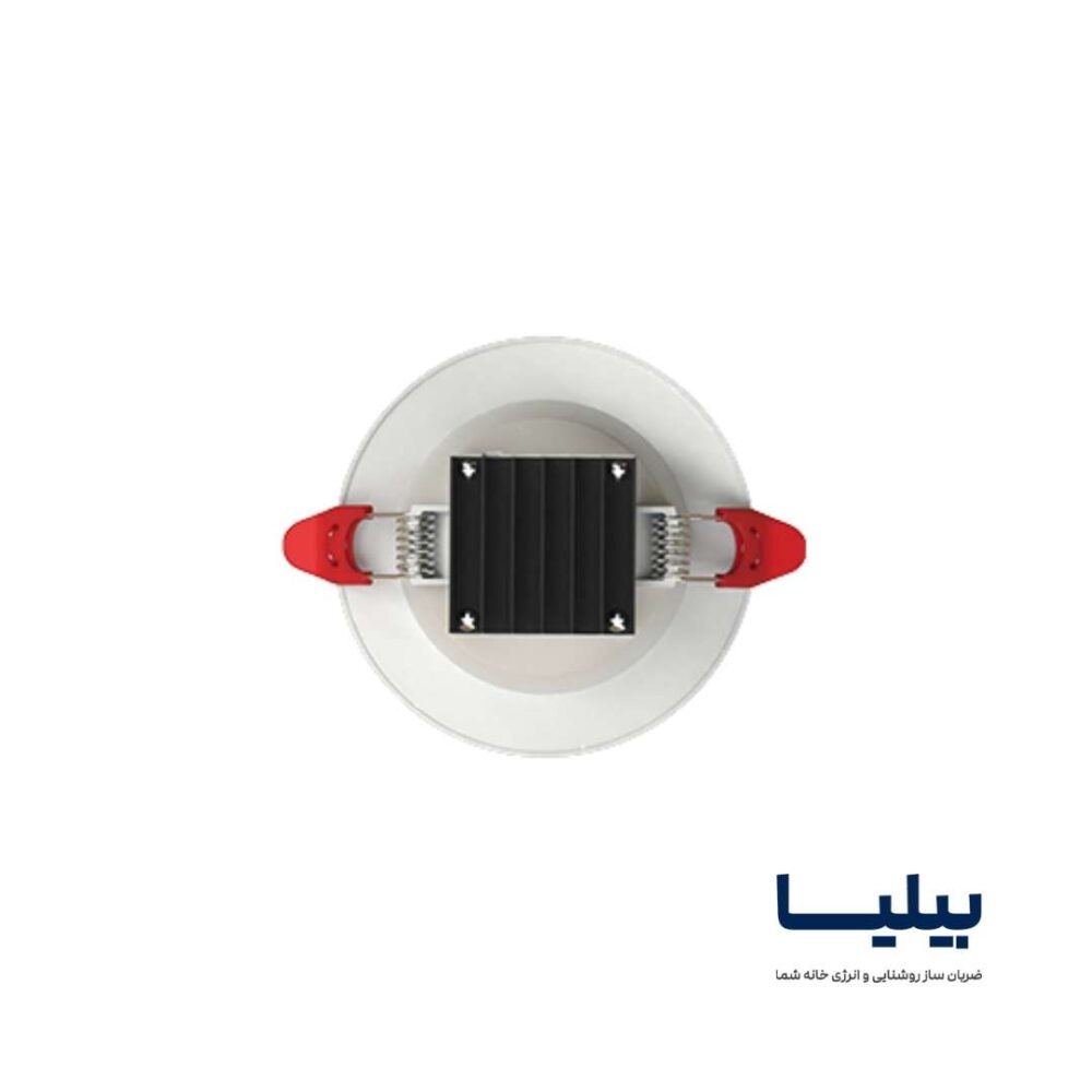 چراغ سقفی دایره ای 7 وات مدل دیپاریس برند پارس شعاع توس