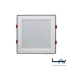 پنل سقفی توکار 30 وات مربعی 220×220 گلاریس پارس شعاع توس