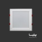 پنل سقفی توکار 30 وات مربعی 220×220 گلاریس پارس شعاع توس