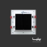 پنل سقفی توکار 30 وات مربعی 220×220 گلاریس پارس شعاع توس