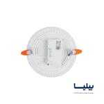 پشت پنل سقفی توکار دایره ای 20 وات مدل فولایت برند پارس شعاع توس