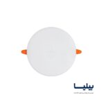 رو به رو پنل سقفی توکار دایره ای 20 وات مدل فولایت برند پارس شعاع توس