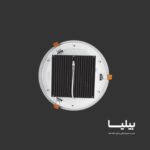 پنل سقفی توکار دایره ای 30 وات گلاریس پارس شعاع توس