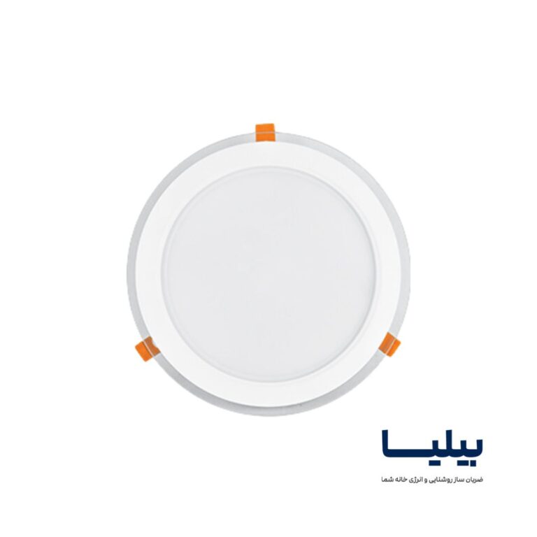 پنل سقفی توکار دایره ای 42 وات گلاریس پارس شعاع توس