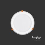 پنل سقفی توکار دایره ای 42 وات گلاریس پارس شعاع توس