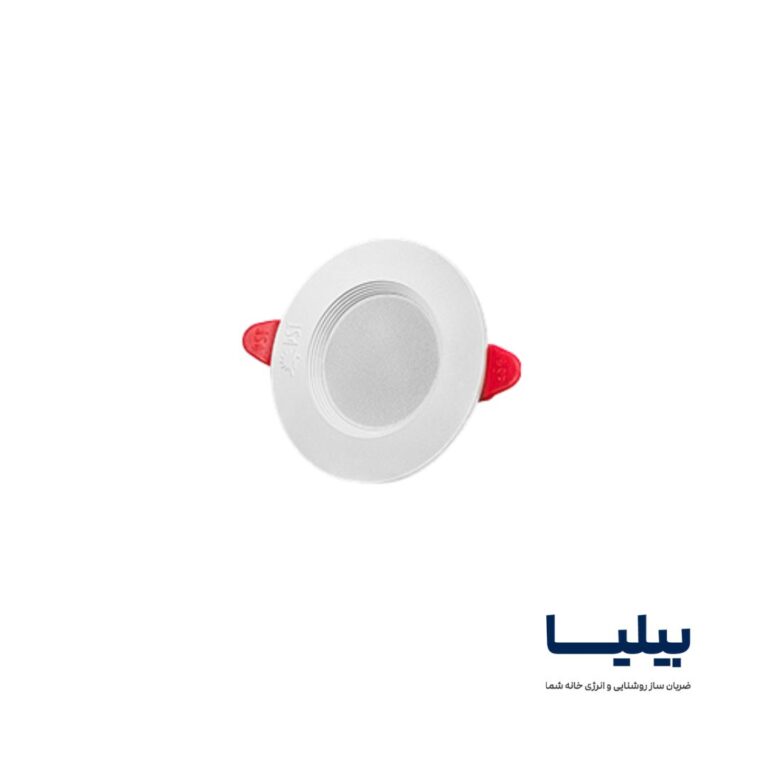 پنل سقفی توکار دایره ای 5 وات سولاریس پارس شعاع توس