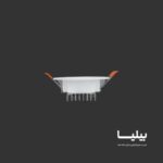 پنل سقفی توکار دایره ای 7 وات سولاریس پارس شعاع توس