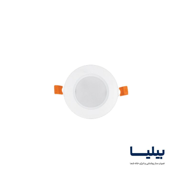 پنل سقفی توکار دایره ای 7 وات سولاریس پارس شعاع توس