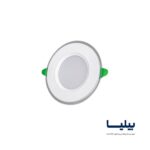 پنل سقفی توکار دایره ای 7 وات پرو گلاریس پارس شعاع توس