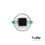 پنل سقفی توکار دایره ای 7 وات پرو گلاریس پارس شعاع توس
