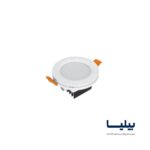 بالای پنل سقفی توکار دایره ای 9 وات آرامیس پارس شعاع توس