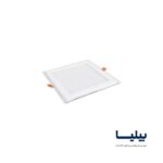 پنل سقفی توکار مربعی 18 وات گلاریس پارس شعاع توس