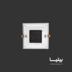 پنل سقفی توکار مربعی 18 وات گلاریس پارس شعاع توس
