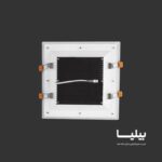 پنل سقفی توکار مربعی 42 وات گلاریس پارس شعاع توس