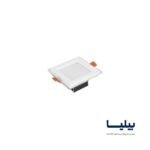 پنل سقفی توکار مربعی 7 وات مدل گلاریس برند پارس شعاع توس