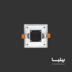 پنل سقفی توکار مربعی 7 وات مدل گلاریس برند پارس شعاع توس