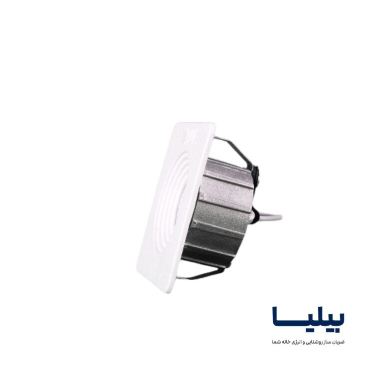 چراغ 3 وات چشمی مربعی COB برند پارس شعاع توس