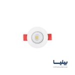 چراغ اسپات لایت چشمی متحرک دایره ای 3 وات COB برند پارس شعاع توس
